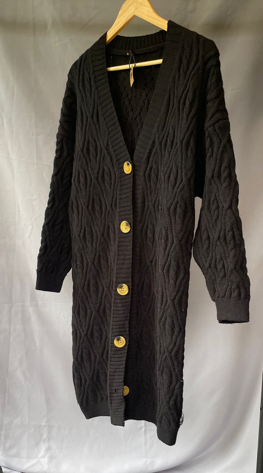 Cardigan Anita Negro