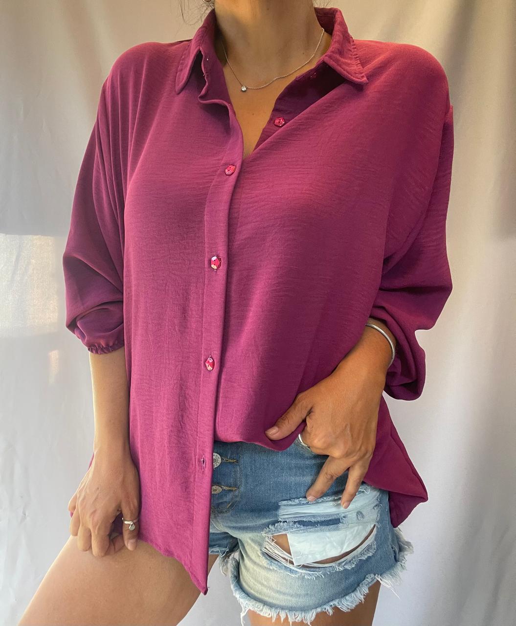 Blusa Leonor Uva